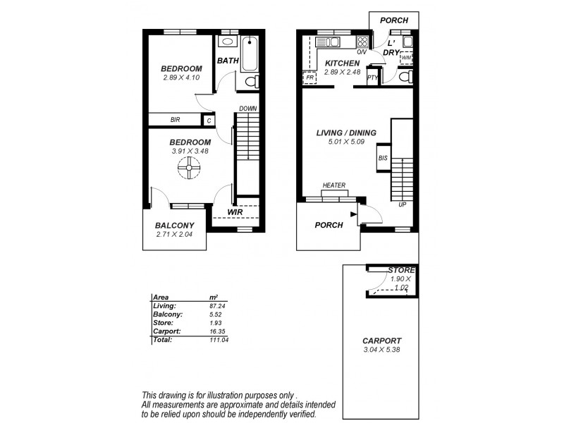 9/16 Finniss Street, Marion SA 5043 Floorplan