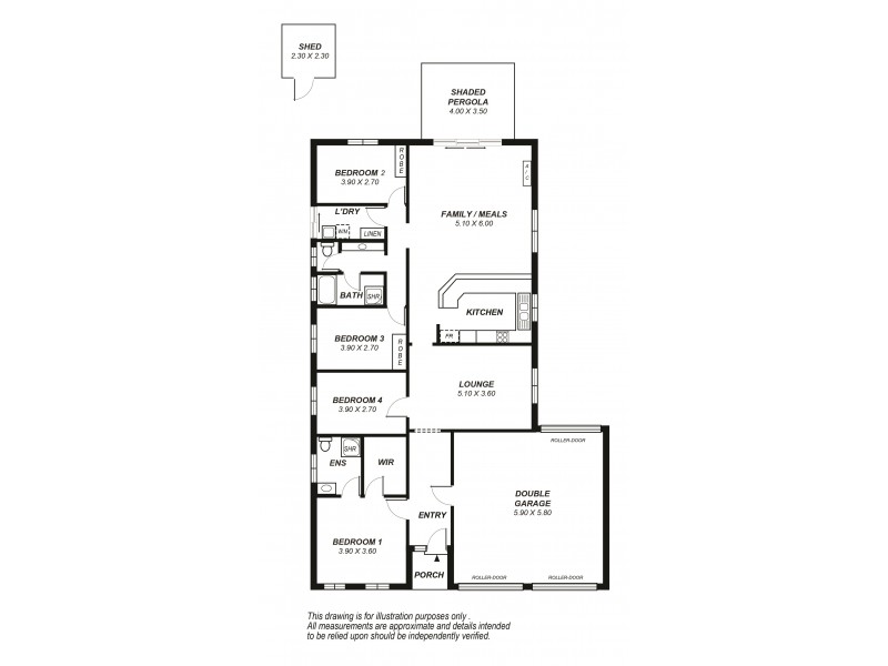 17 Urchin Crescent, Aldinga Beach SA 5173 Floorplan