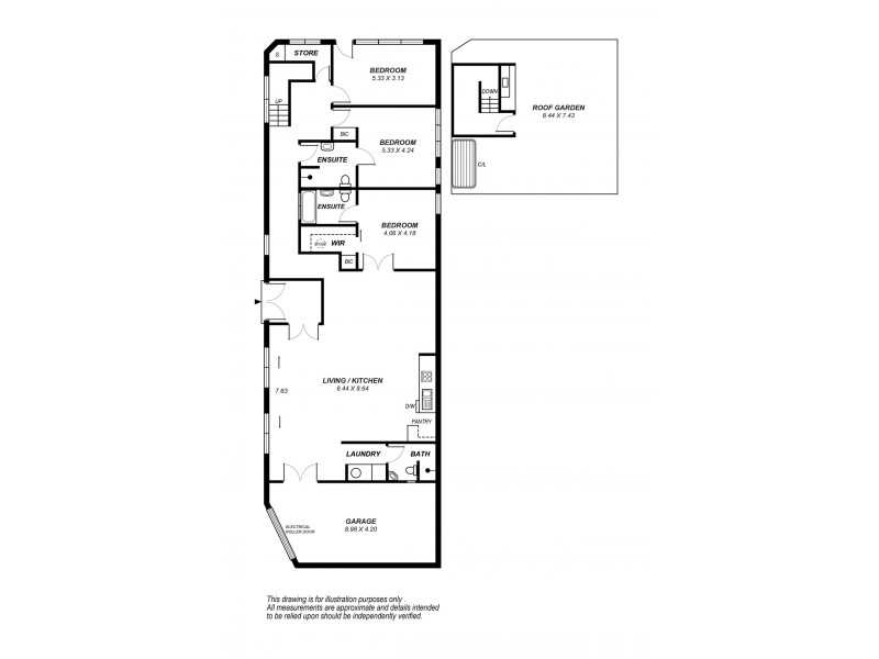 8 Hocking Place, Adelaide SA 5000 Floorplan
