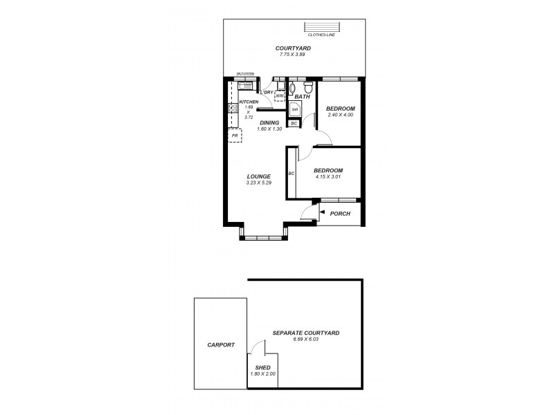 2/76 Watson Avenue, Enfield SA 5085 Floorplan