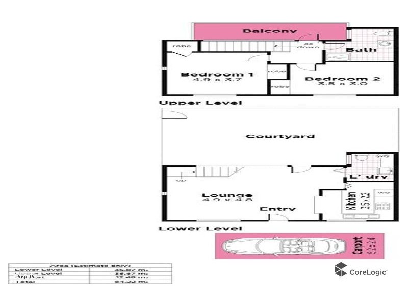 4/105 Duthy Street, Malvern SA 5061 Floorplan