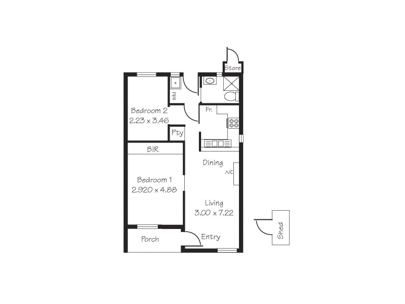 16/38 Murray Terrace, Oaklands Park SA 5046 Floorplan