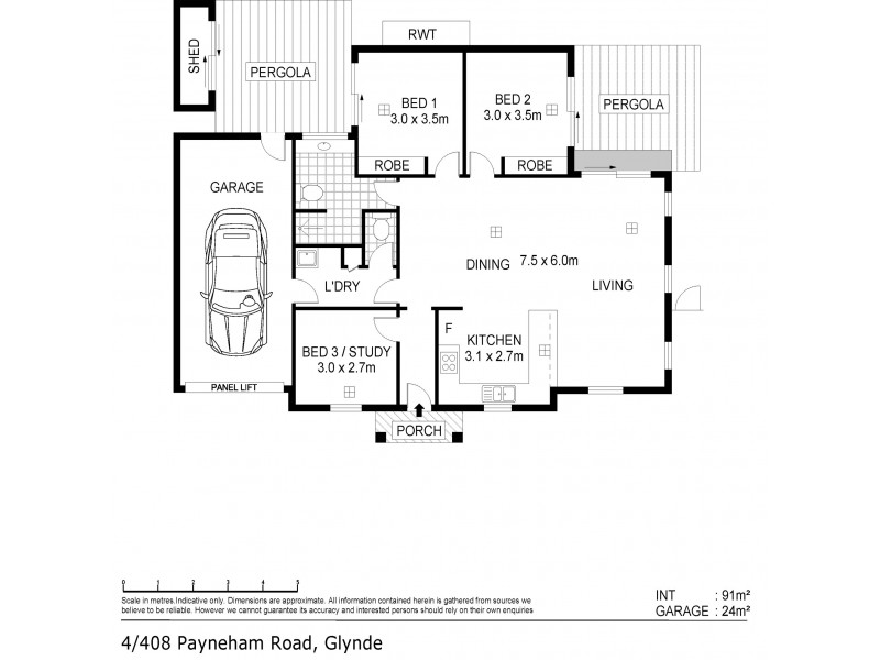 4/408 Payneham Road, Glynde SA 5070 Floorplan