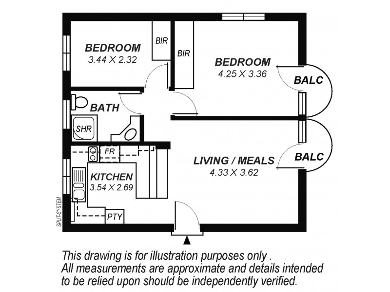 8/28 Pier Street, Glenelg South SA 5045 Floorplan