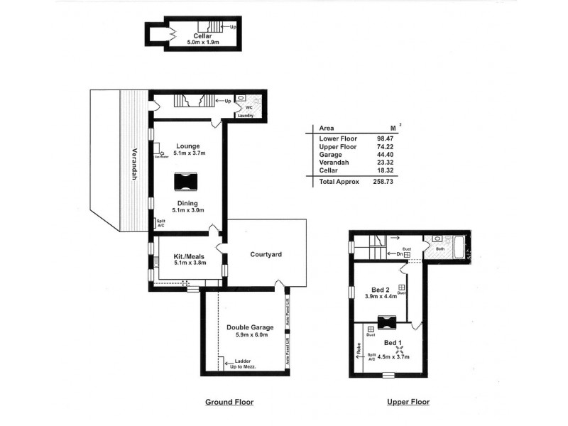 17 Dimora Court, Adelaide SA 5000 Floorplan