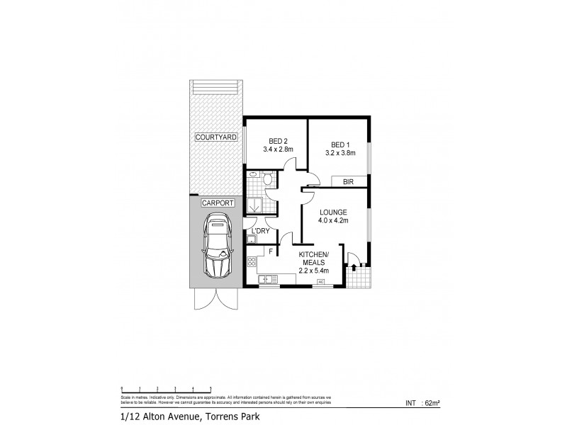 1/12 Alton Avenue, Torrens Park SA 5062 Floorplan
