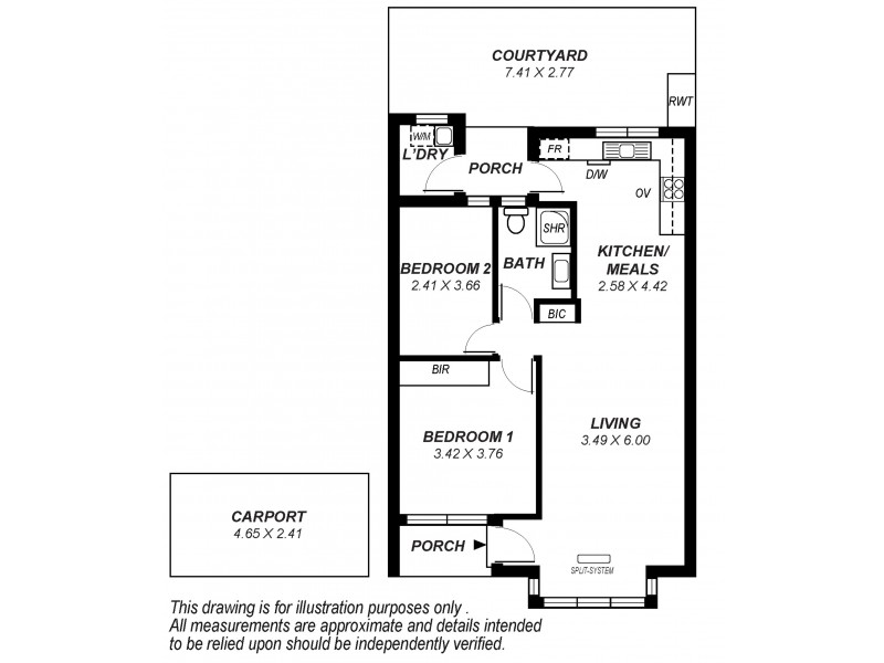 2/14 First Avenue, Glenelg East SA 5045 Floorplan