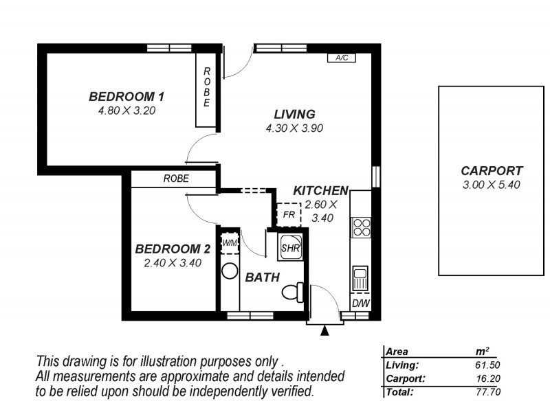 1/14 Kapunda Terrace, Payneham SA 5070 Floorplan