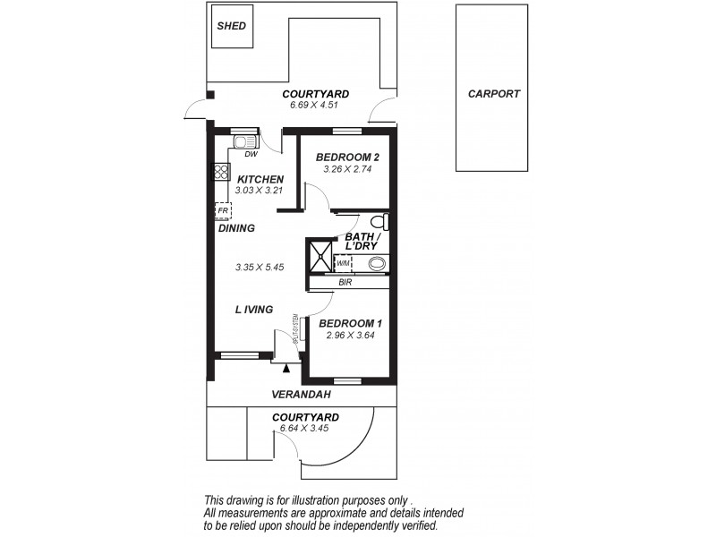 2/20 Ormond Ave, Daw Park SA 5041 Floorplan