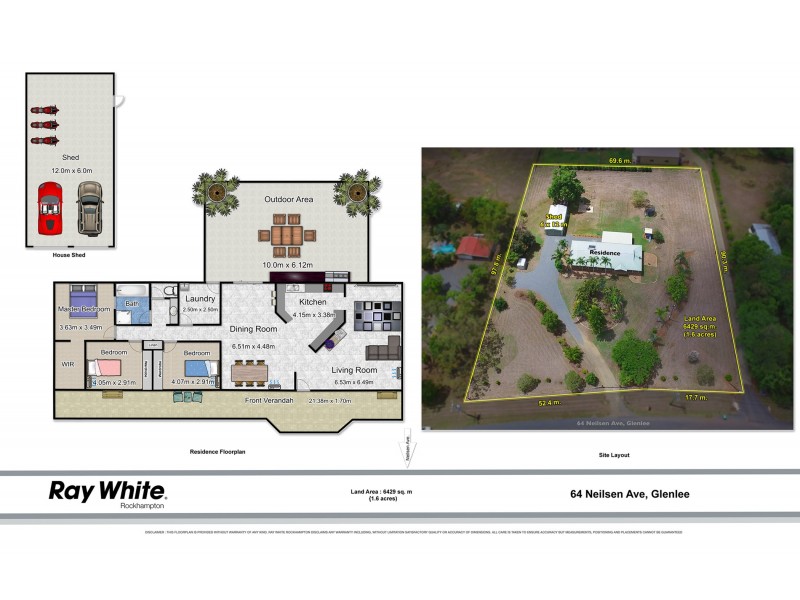 64 Neilsen Avenue, Glenlee QLD 4711 Floorplan