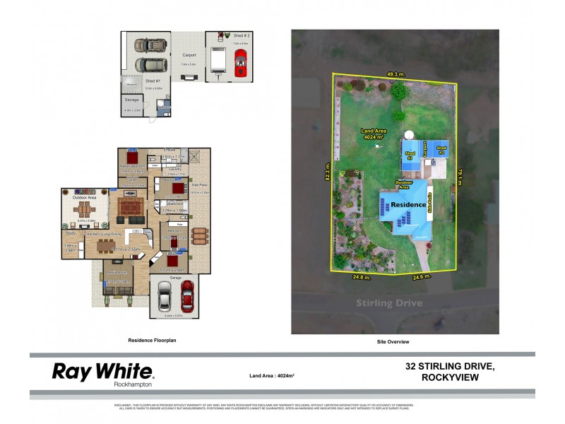 32 Stirling Drive, Rockyview QLD 4701 Floorplan