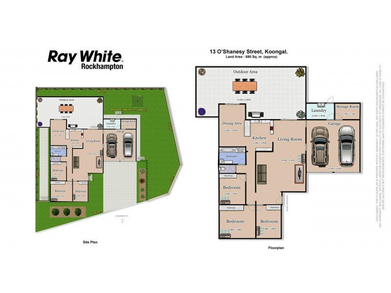 13 O’Shanesy, Koongal QLD 4701 Floorplan