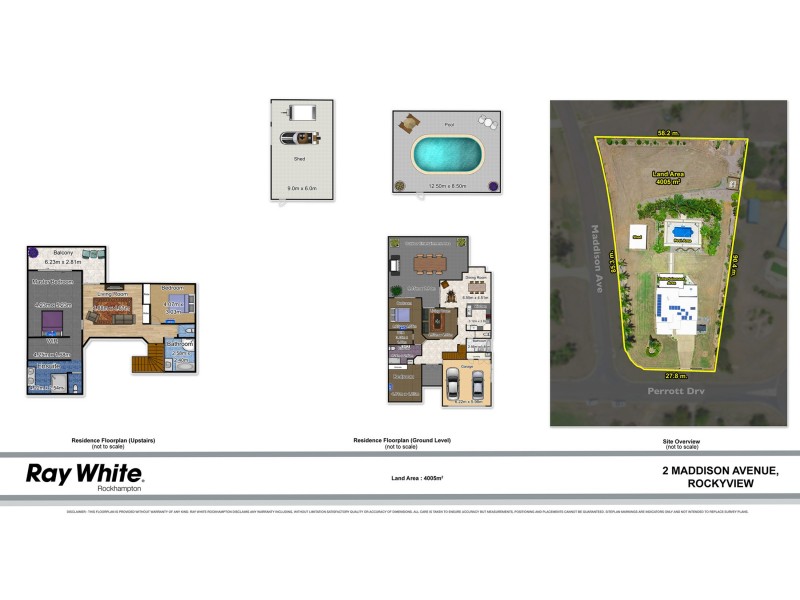 2 Maddison Avenue, Rockyview QLD 4701 Floorplan
