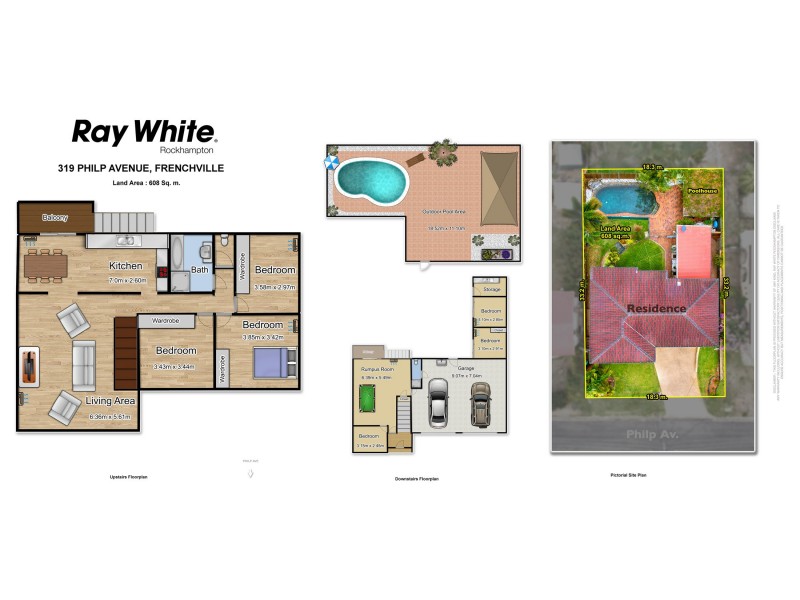 319 Philp Avenue, Frenchville QLD 4701 Floorplan