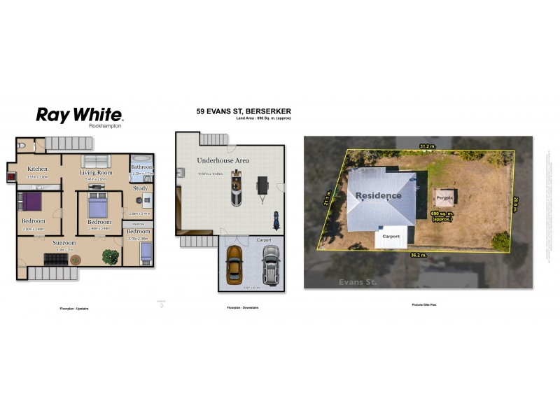 59 Evans Street, Berserker QLD 4701 Floorplan