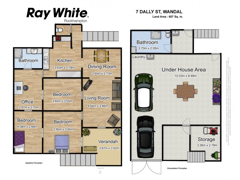 7 Dally Street, Wandal QLD 4700 Floorplan