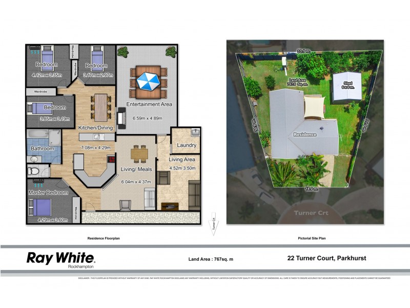 22 Turner Court, Parkhurst QLD 4702 Floorplan