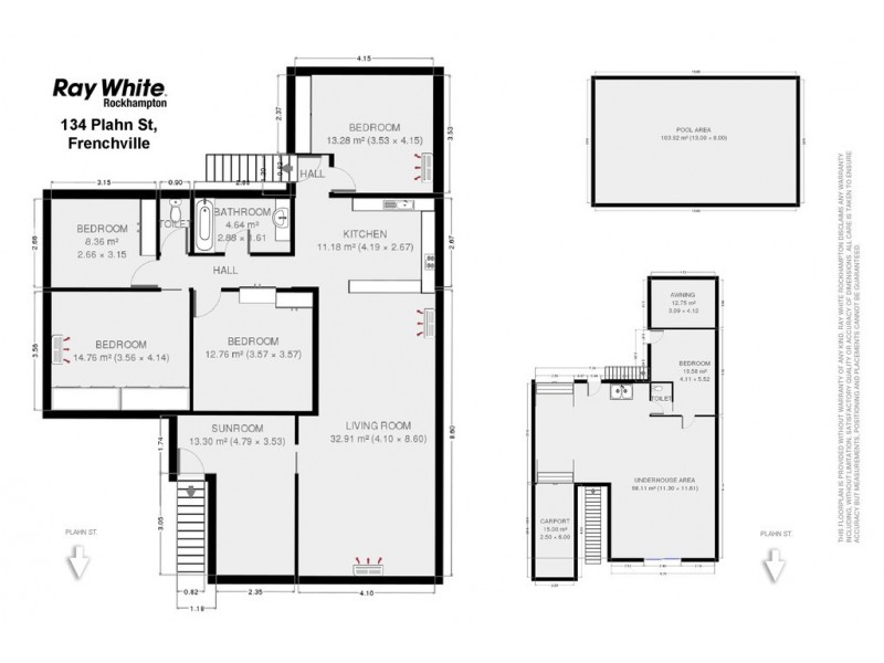 134 Plahn Street, Frenchville QLD 4701 Floorplan