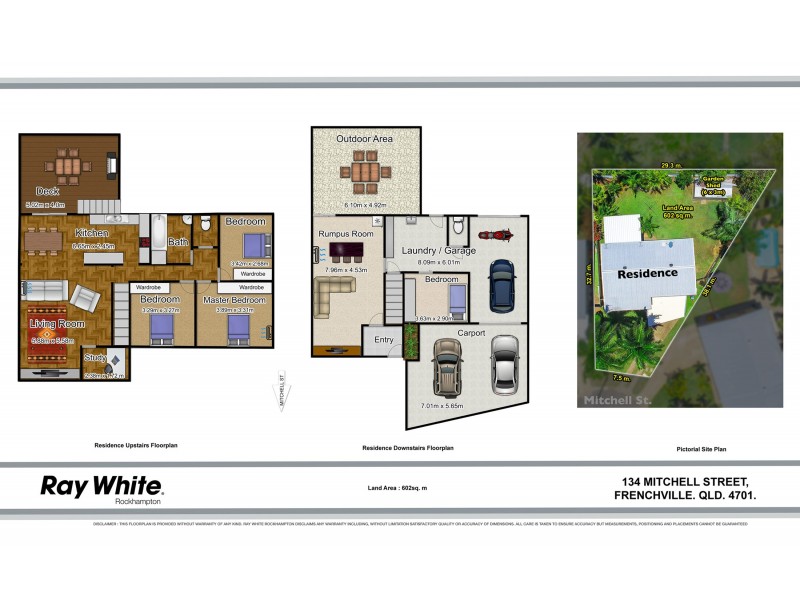 134 Mitchell Street, Frenchville QLD 4701 Floorplan