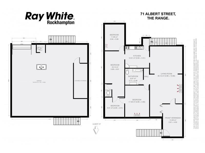 71 Albert Street, The Range QLD 4700 Floorplan