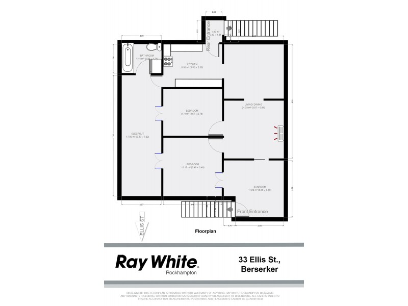 33 Ellis Street, Berserker QLD 4701 Floorplan
