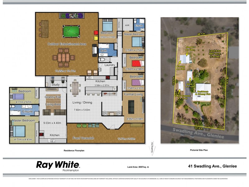 41 Swadling Avenue, Glenlee QLD 4711 Floorplan