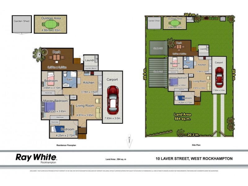 10 Laver Street, West Rockhampton QLD 4700 Floorplan