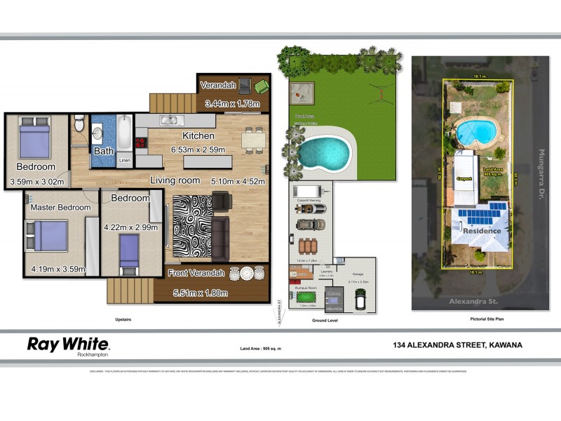 134 Alexandra Street, Kawana QLD 4701 Floorplan