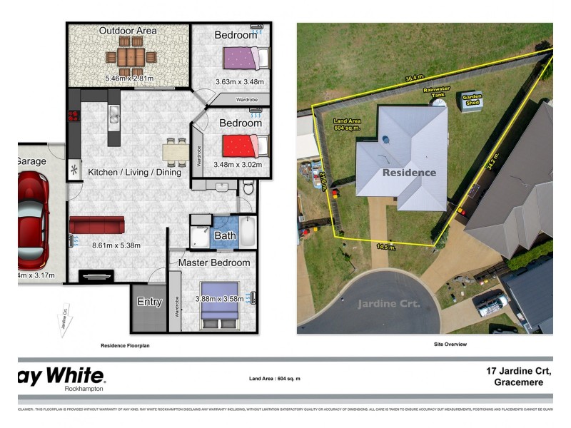 17 Jardine Court, Gracemere QLD 4702 Floorplan
