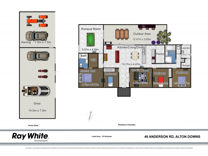 49 Anderson Road, Alton Downs QLD 4702 Floorplan