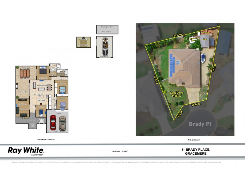 11 Brady Place, Gracemere QLD 4702 Floorplan
