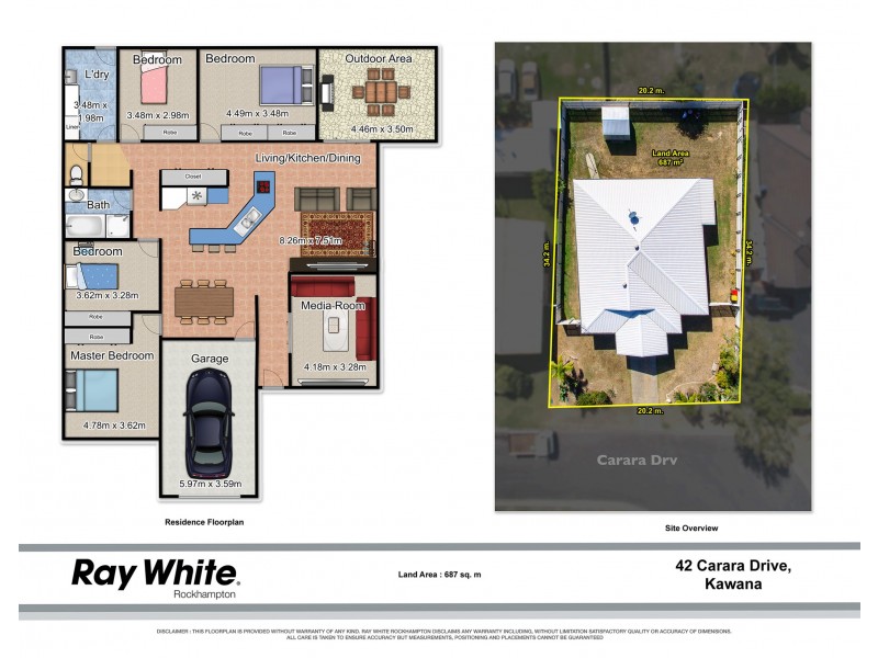 42 Carara Drive, Kawana QLD 4701 Floorplan