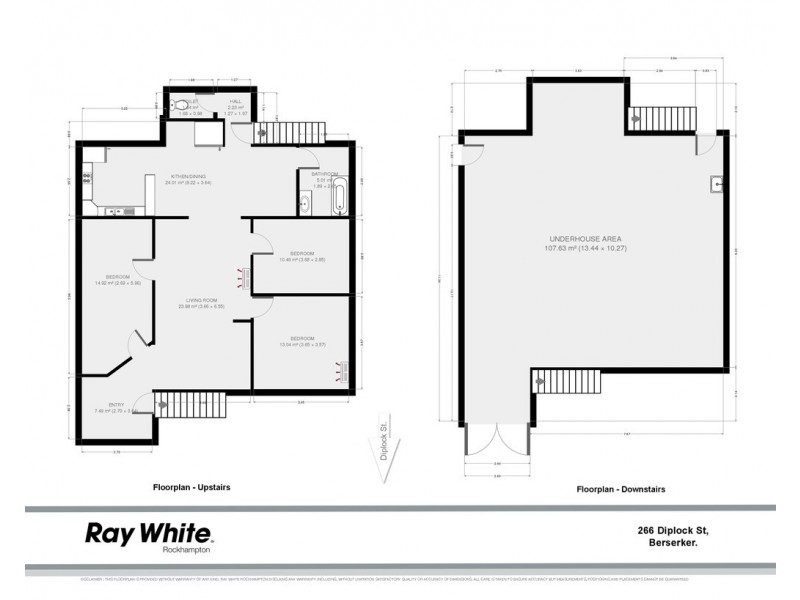 266 Diplock Street, Berserker QLD 4701 Floorplan