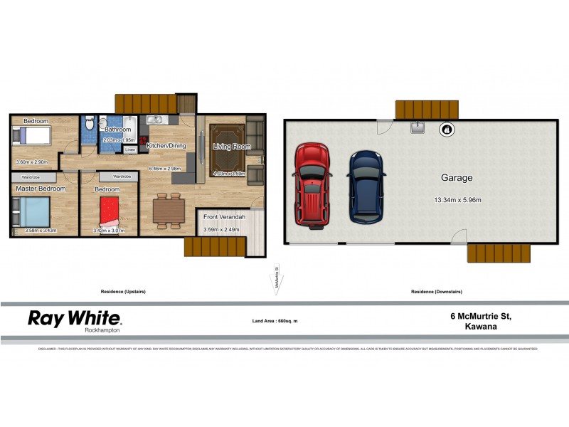 6 McMurtrie Street, Kawana QLD 4701 Floorplan