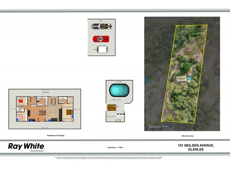 101 Neilsen Avenue, Glenlee QLD 4711 Floorplan