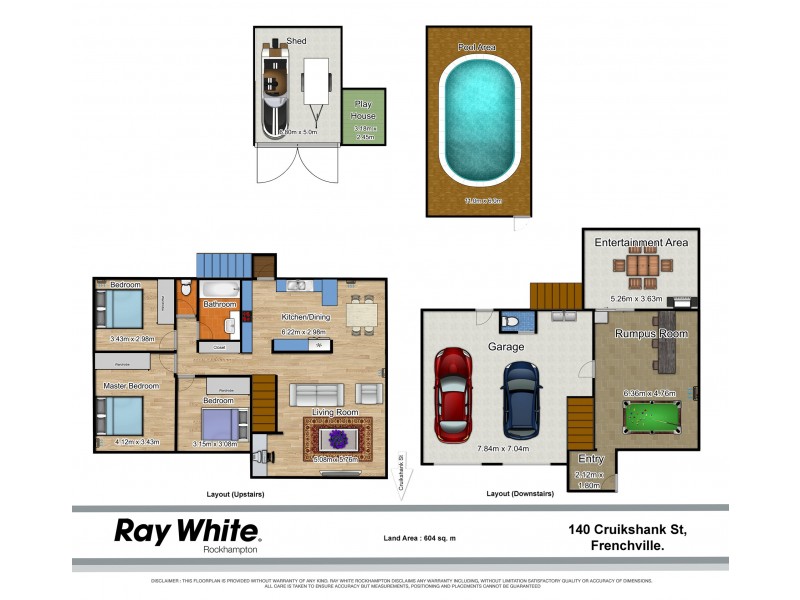 140 Cruikshank Street, Frenchville QLD 4701 Floorplan