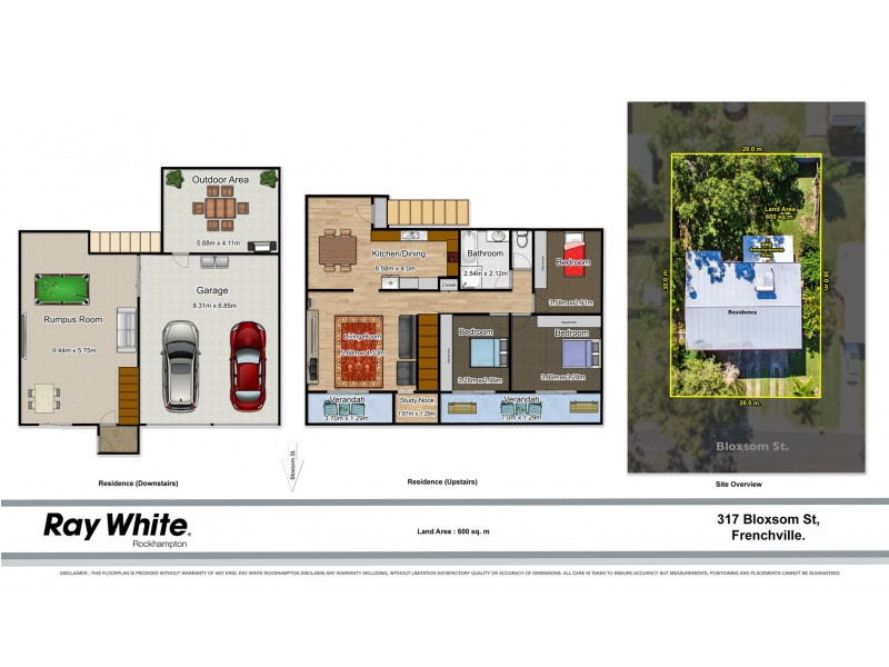 317 Bloxsom Street, Frenchville QLD 4701 Floorplan