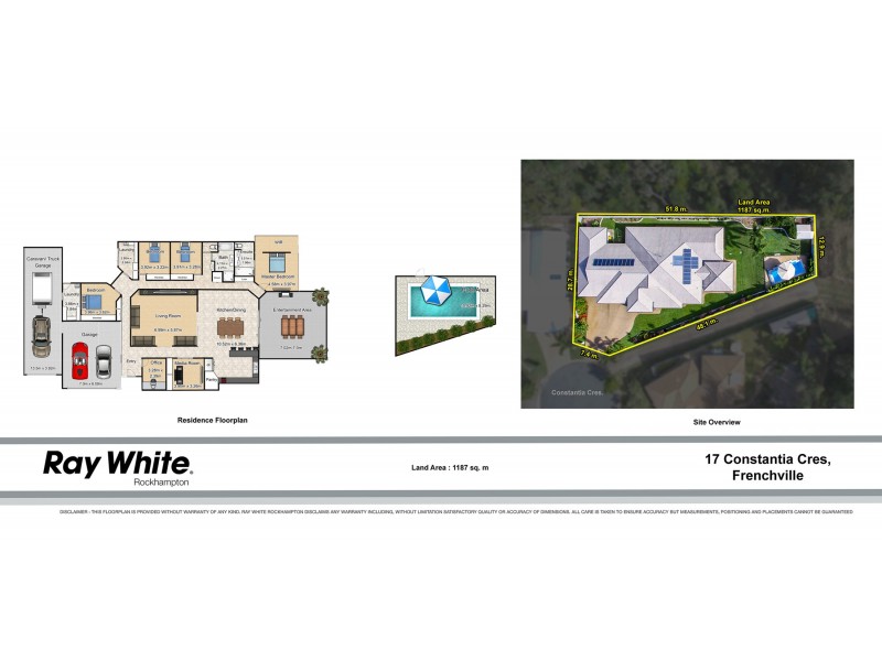 17 Constantia Crescent, Frenchville QLD 4701 Floorplan