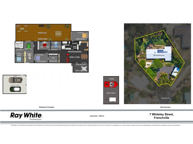7 Whiteley Street, Frenchville QLD 4701 Floorplan