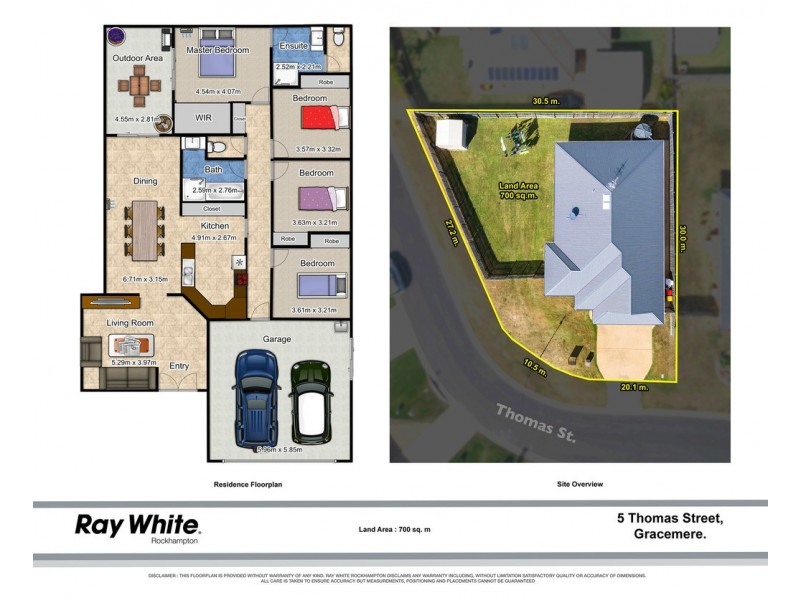 5 Thomas Street, Gracemere QLD 4702 Floorplan