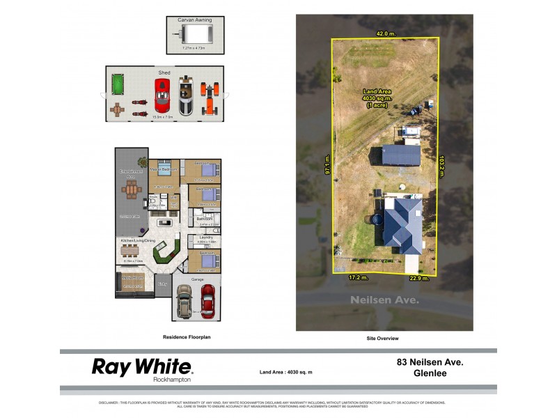 83 Neilsen Avenue, Glenlee QLD 4711 Floorplan