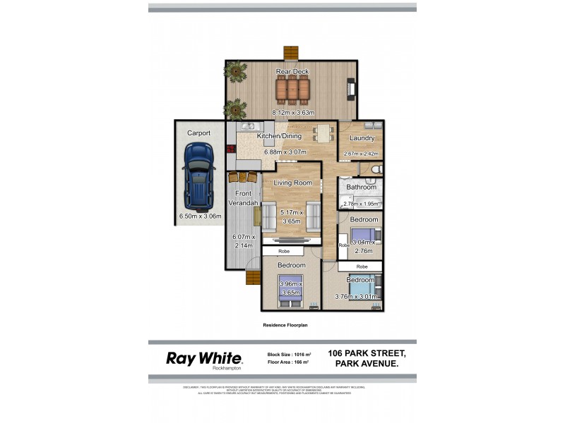106 Park Street, Park Avenue QLD 4701 Floorplan