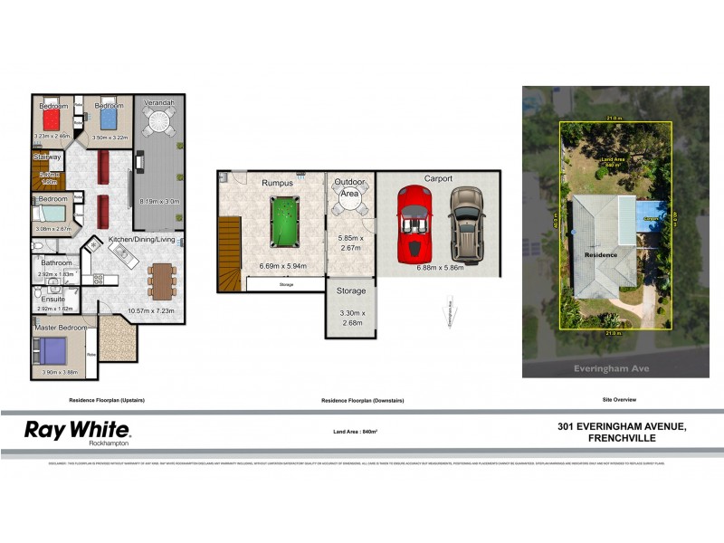 301 Everingham Avenue, Frenchville QLD 4701 Floorplan