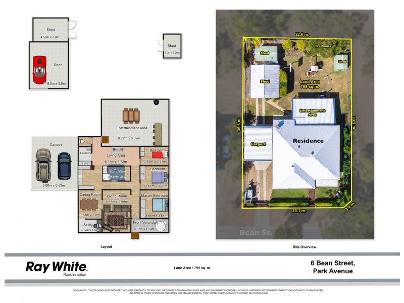 6 Bean Street, Park Avenue QLD 4701 Floorplan