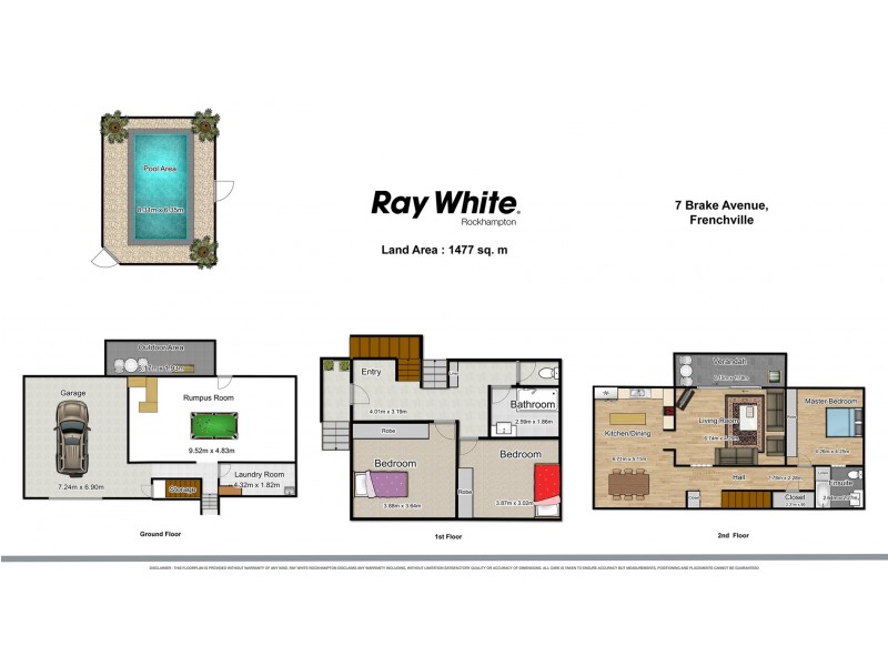 7 Brake Avenue, Frenchville QLD 4701 Floorplan