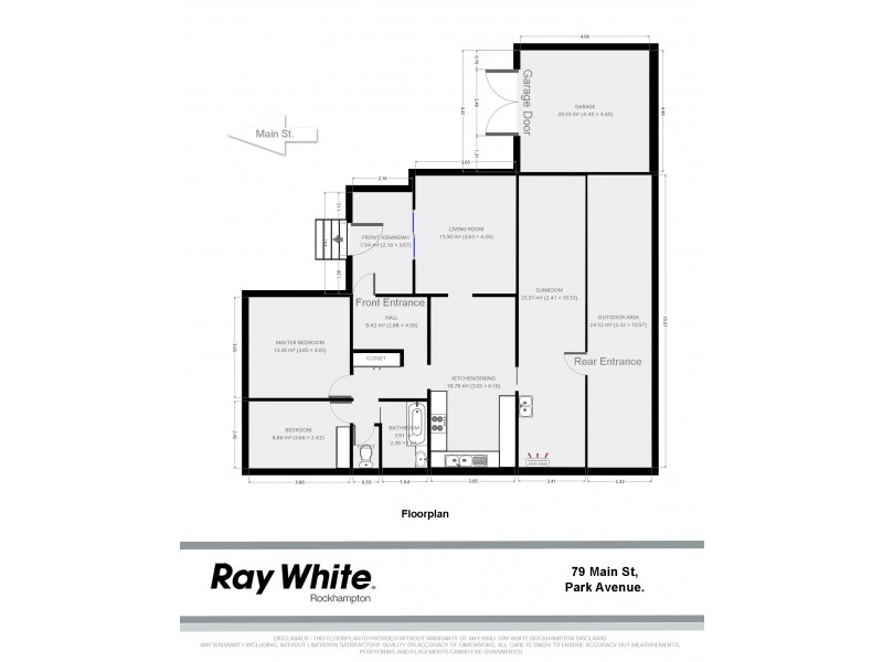 79 Main Street, Park Avenue QLD 4701 Floorplan