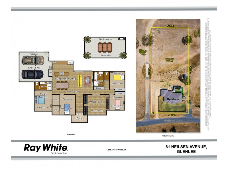 81 Neilsen Avenue, Glenlee QLD 4711 Floorplan