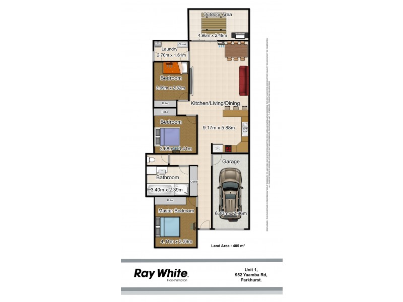 1/952 Yaamba Road, Parkhurst QLD 4702 Floorplan