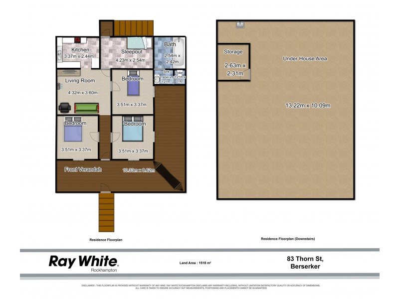83 Thorn Street, Berserker QLD 4701 Floorplan
