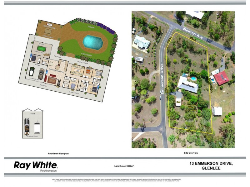 13 Emmerson Drive, Glenlee QLD 4711 Floorplan